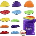 thumbnail image 2 of 12-Piece Kids Stepping Stones - Colorful Balance Blocks For Indoor & Outdoor Play, Supports 220lbs 2 of 13
