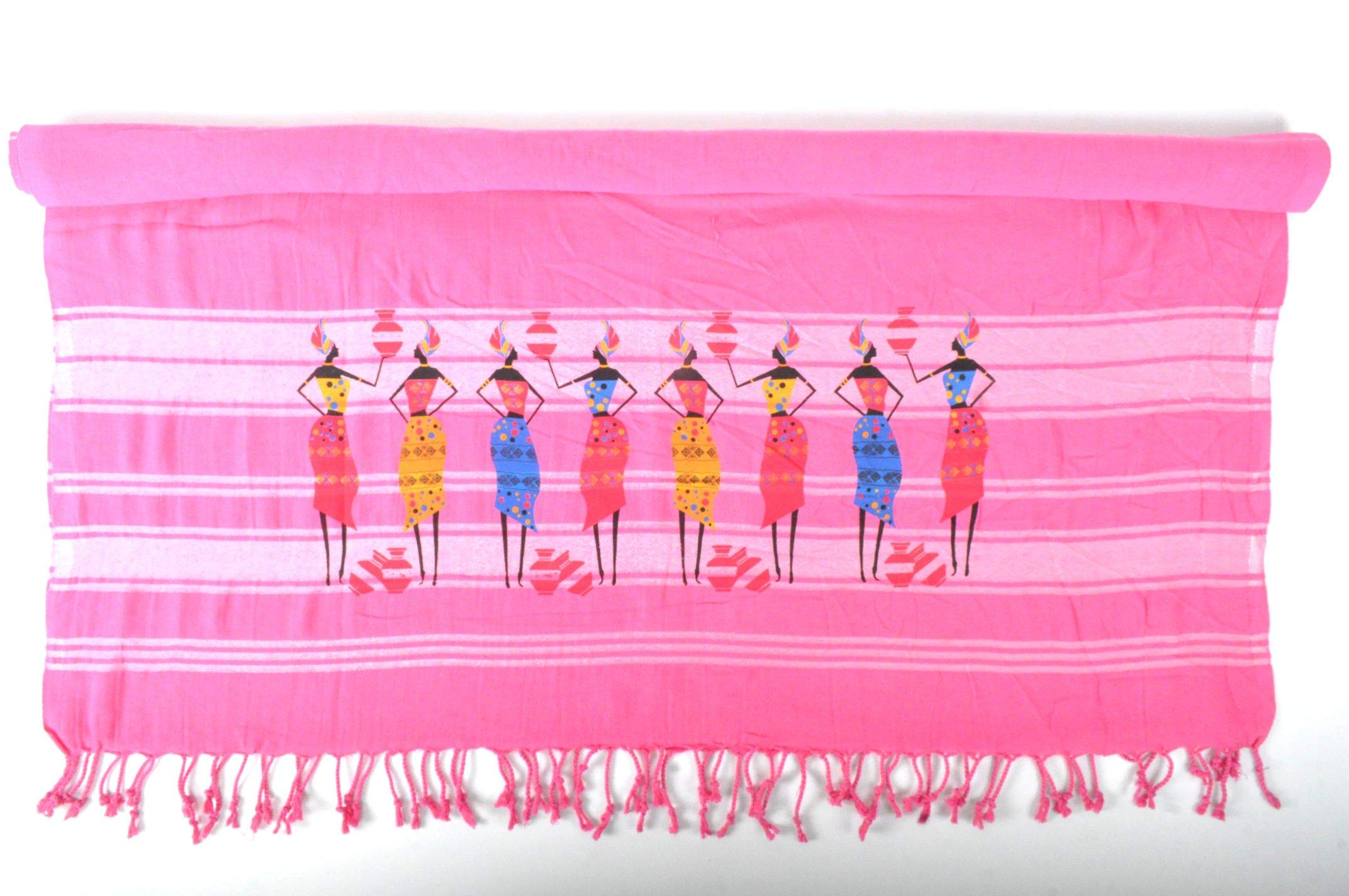 Bonamaison Cotton Pesthemal Lightweight, soft, and absorbent Beach and Bath Towel, 100 X 172 Cm - Manufactured in Turkey