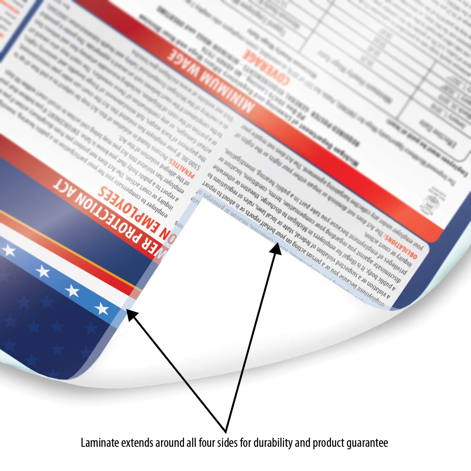 Laminated All in One Required Posting OSHA Workplace Compliant 24 x 36 2020 Colorado State and