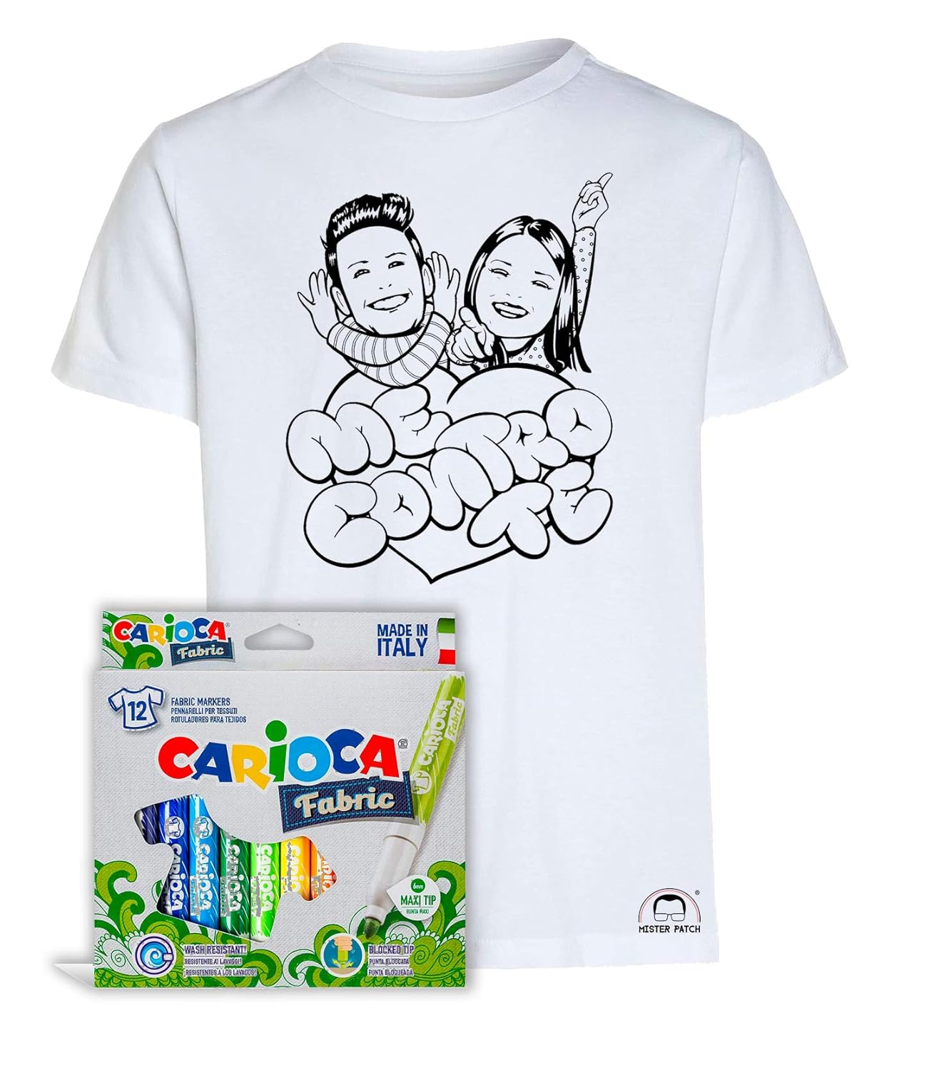 magliette da colorare per bambini