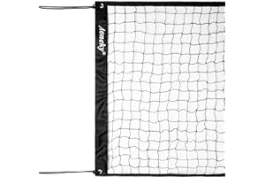 Aoneky 20ft Outdoor Replacement Badminton Net, Indoor Standard Regulation Badminton Court Netting Only