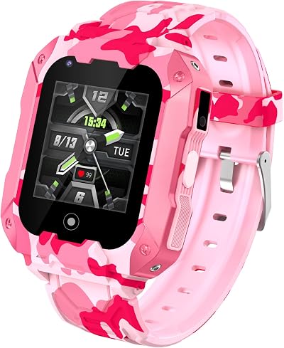 Topchances Kids Smart Watch GPS Tracker HD Touch Screen Video Call SOS Boys