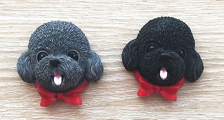 Bonitos imanes para nevera con cabeza de perro con dibujos ...