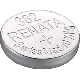 4 Renata 362 Button Cell Watch 0% Hg Mercury Free Batteries