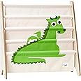 3 Sprouts Kids Book Rack - Space-Saving Bookshelf for Children's Room - Toddler Bookcase Organizer, Book Shelf Ages 3+, Dragon