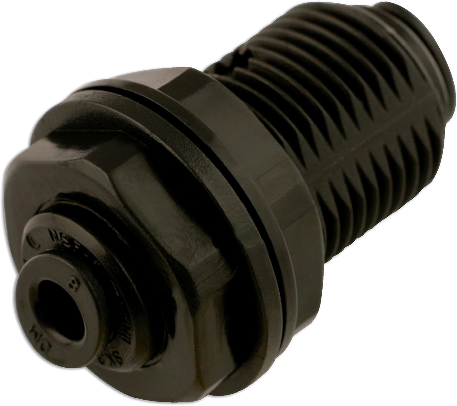 Connect 31098 Push-Fit Bulkhead Union 6mm 5pc, Black, 60 mm - Image 3