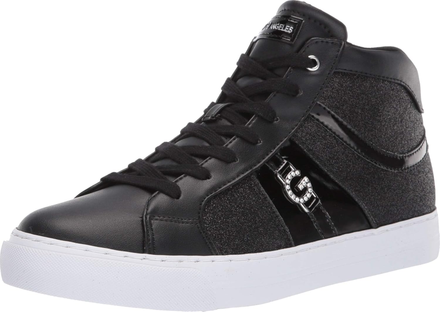 g by guess black sneakers