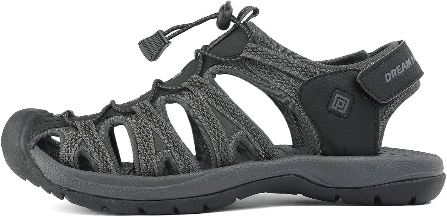  | DREAM PAIRS Men's 160912-M-NEW Adventurous Summer Outdoor Sandals | Sandals