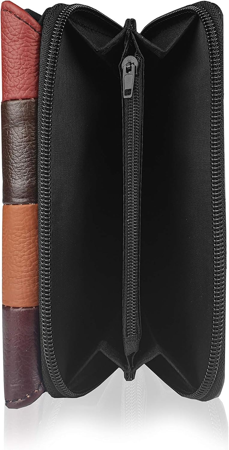 Quenchy London Women's Purse, Ladies Real Leather Designer Wallet, RFID and NFC Blocking with a Bank Note Section - Image 5