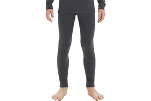 Iguana Unisex Kids 100% Merino Wool Base Layer Pants Thermal Underwear Bottom for Girls and Boys