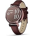 Garmin Lily 2, Small and Stylish Smartwatch, Hidden Display, Patterned Lens, Up to 5 Days Battery Life, Mulberry