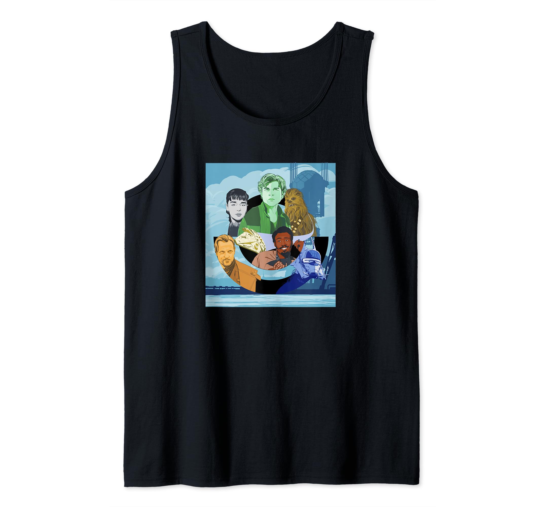 Star Wars: Solo Movie Exclusive Character Group Shot Tank Top