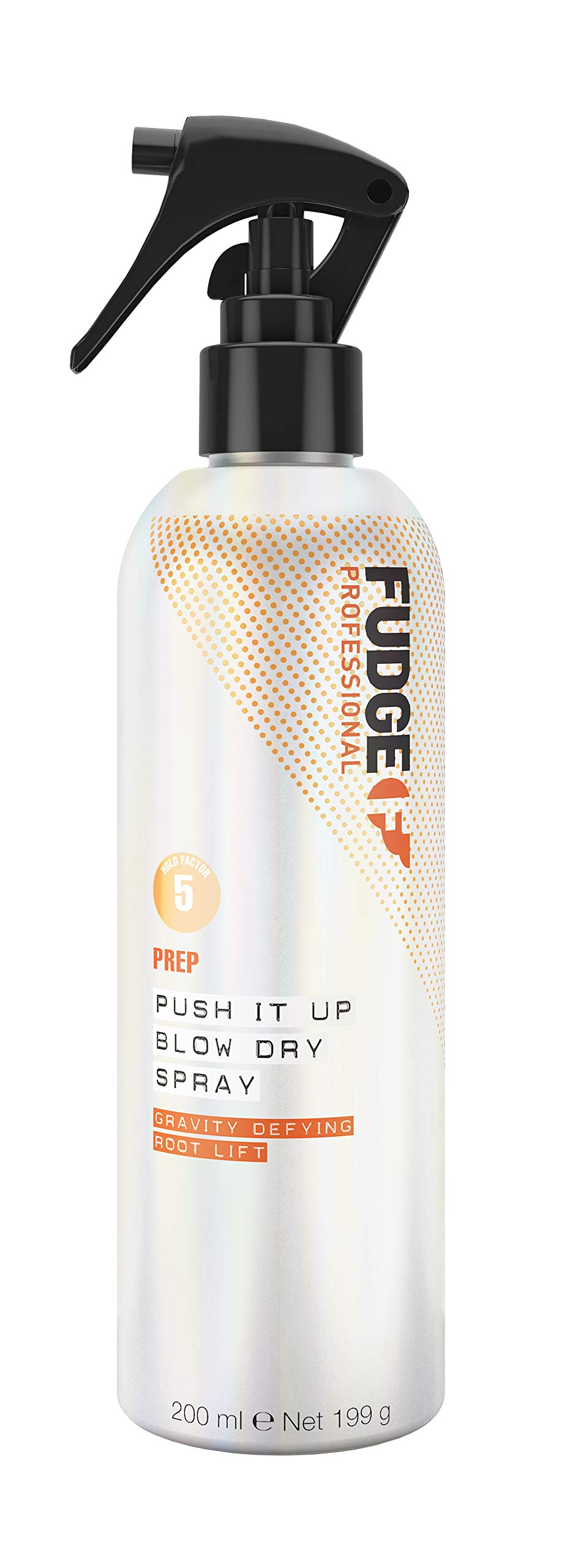 Fudge Professional Push It Up Blow Dry Spray, Volumizing Hair Spray, Eliminates Frizz and Flyaways, with Keratin, 200 ml