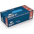 Disposable Gloves Latex-Free Clear Vinyl Gloves [100-Count] Powder-Free All-Purpose Gloves, Dispenser Box Gloves 100 Pieces