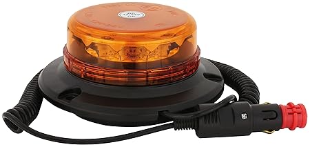 AdLuminis LED Rundumleuchte Orange Verschiedene Ausführungen, für 12V und 24V Spannung, Blinkleuchte Warnleuchte für Straßenv