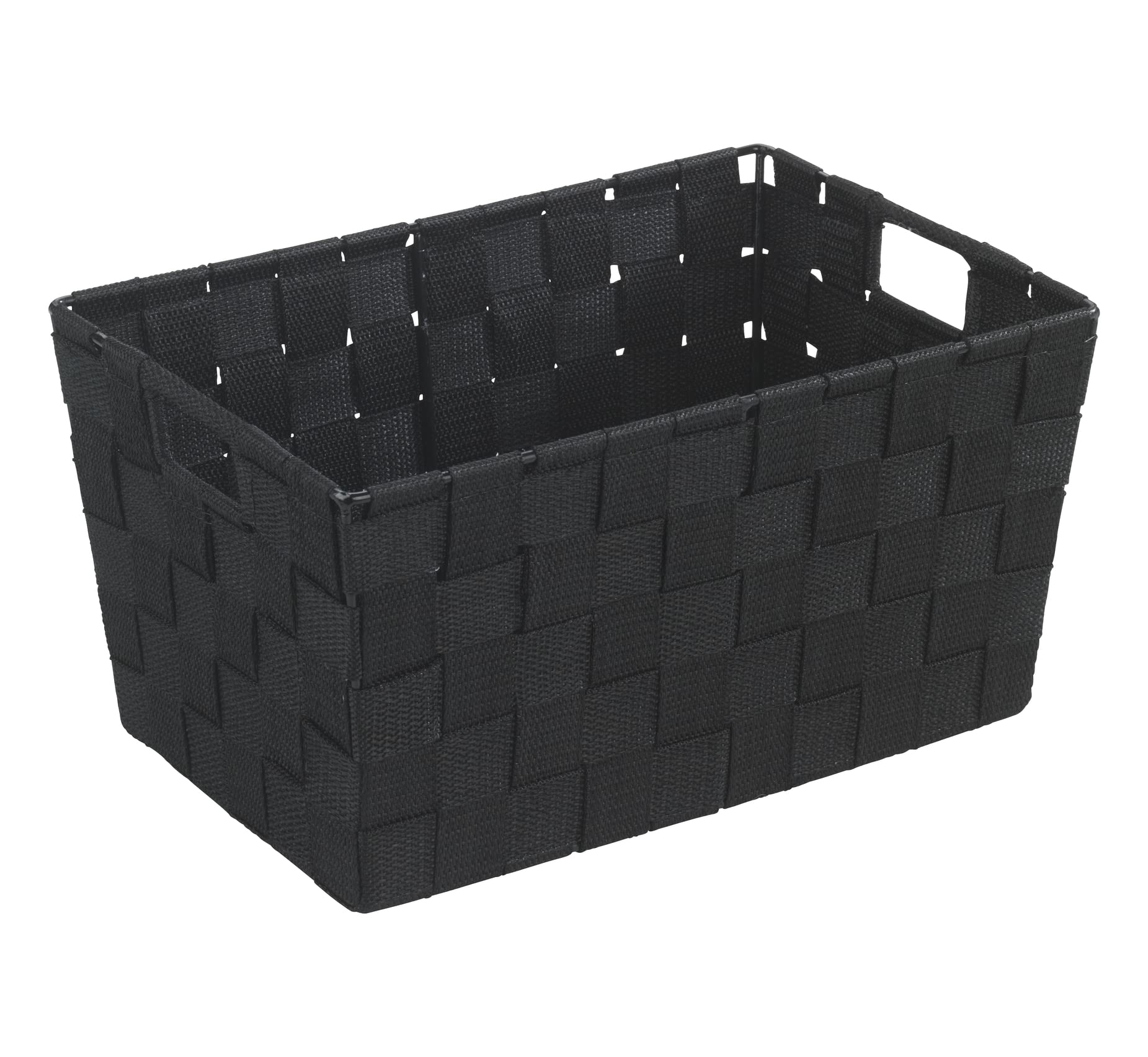 Wenko Adria 19878100 Bathroom Basket Small Black