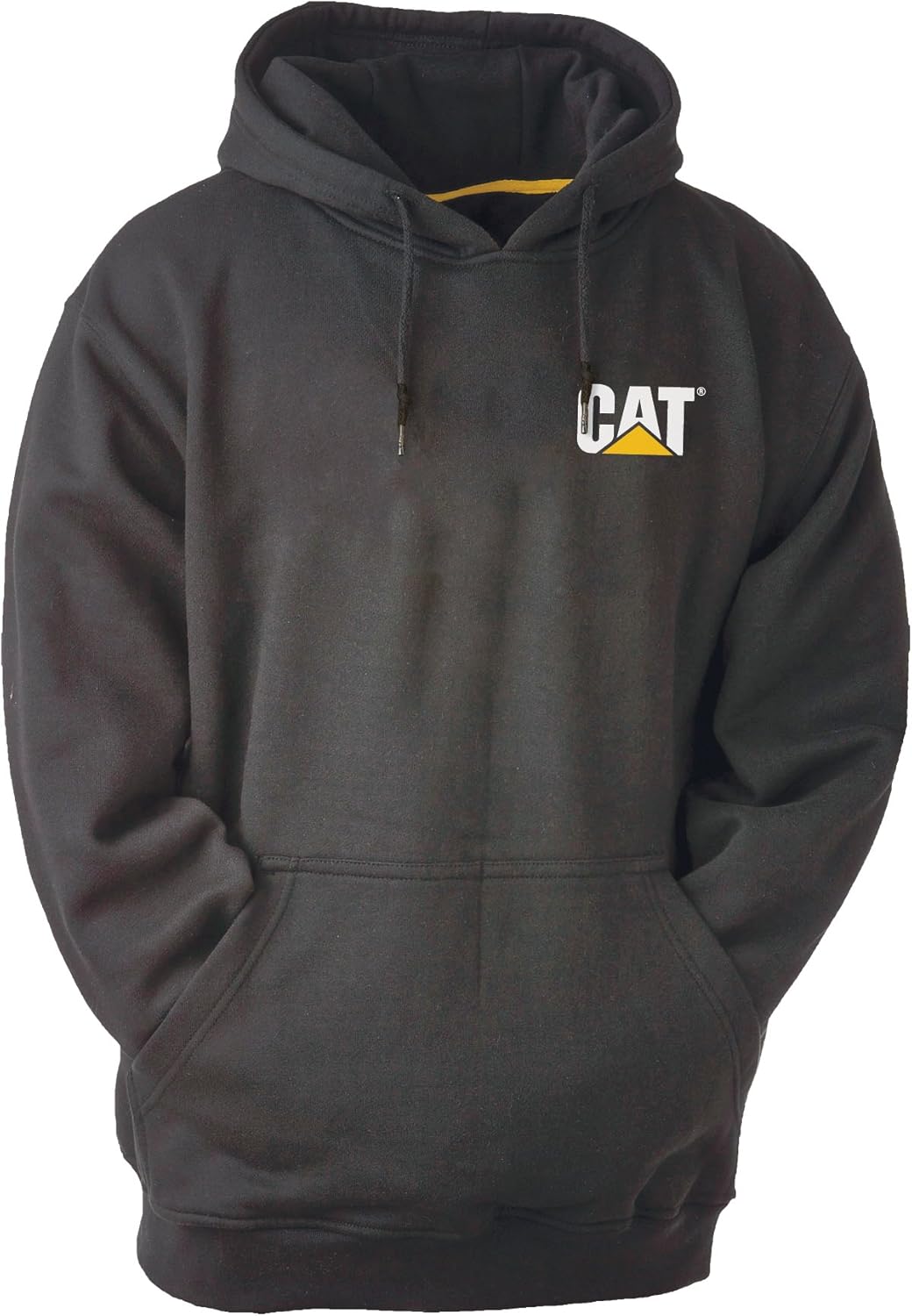 Caterpillar Men's Trademark Thermal Lined Sweatshirt, Black, Large Ropa, Zapatos