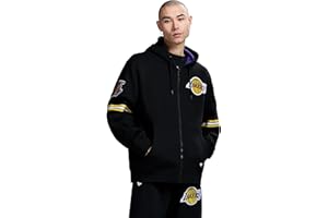 GAME 7 NBA mens Game 7 X Nba Officially Licensed Men's Long Sleeve Zip Up Hooded Fleece Sweatshirt