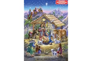 VERMONT CHRISTMAS COMPANY Peaceful Prince Chocolate Advent Calendar, 2.65 oz