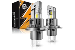 Auxbeam H4 9003 Fog Lights, 20000 Lumen 500% Brighter Wireless H4 Light for Off-Road Use or Fog Light, Plug and Play