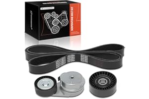 A-Premium Engine Serpentine Belt Drive Kit with Tensioner & Idler Pulley Compatible with Ram 1500 2013-2022, 1500 Classic 2019-2022 - OHV V8 5.7L