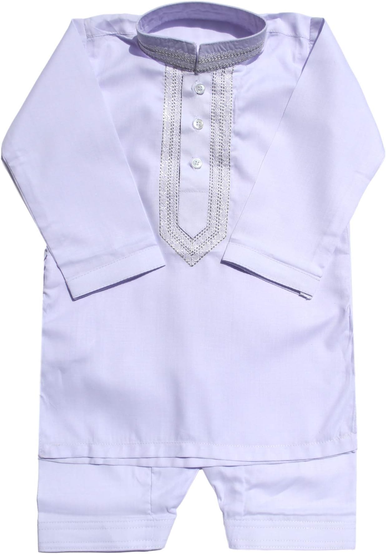 Muslim Baby Boy White Shalwar Kameez