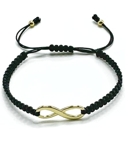 Amazon.com: HANDYLUXE Handmade Infinity Symbol Macrame Bracelet