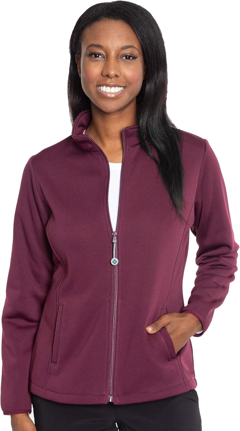 Med Couture Performance Fleece Jacket for Women: Clothing