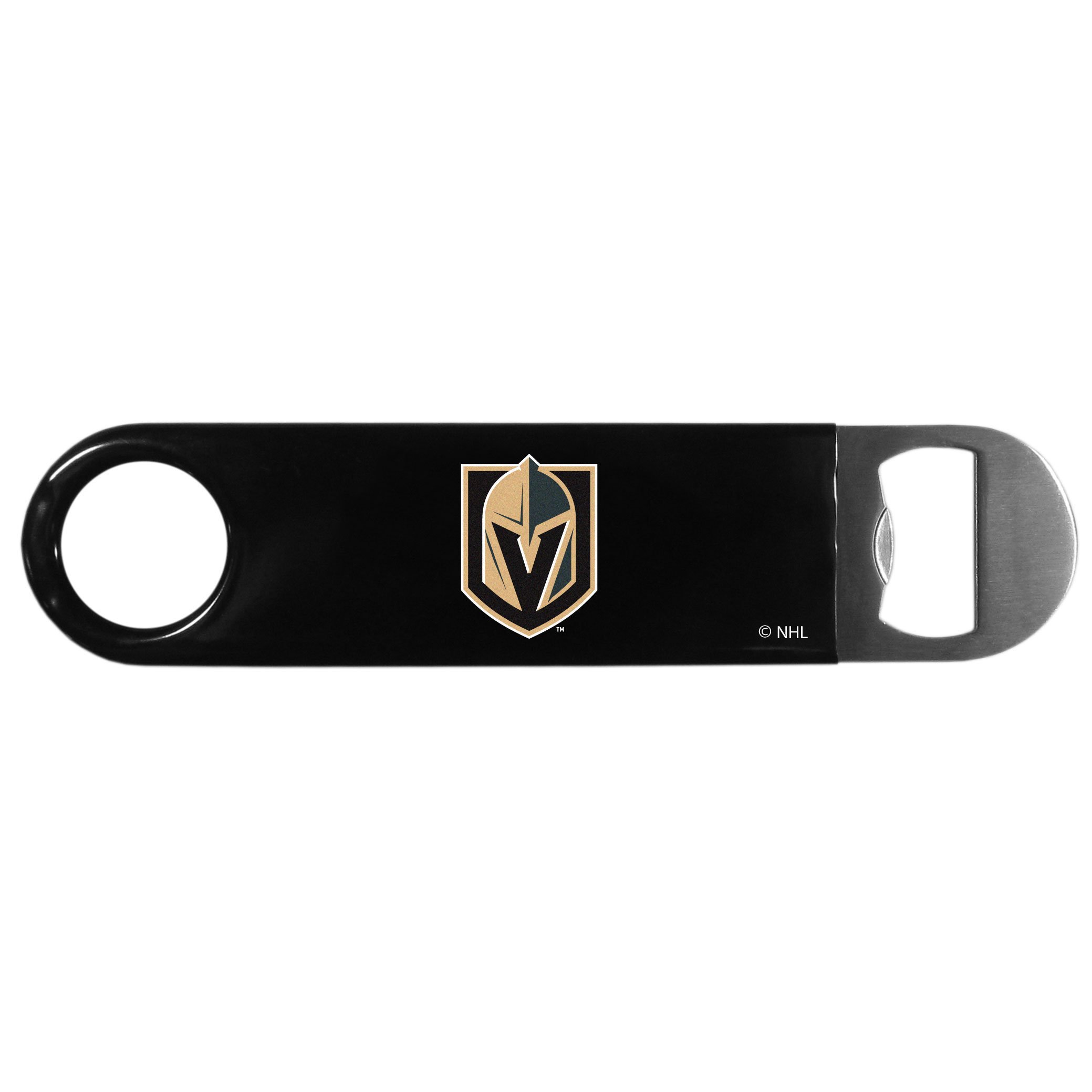 Siskiyou NHL Sports Fan Shop Vegas Golden Knights Long Neck Bottle Opener One Size Black