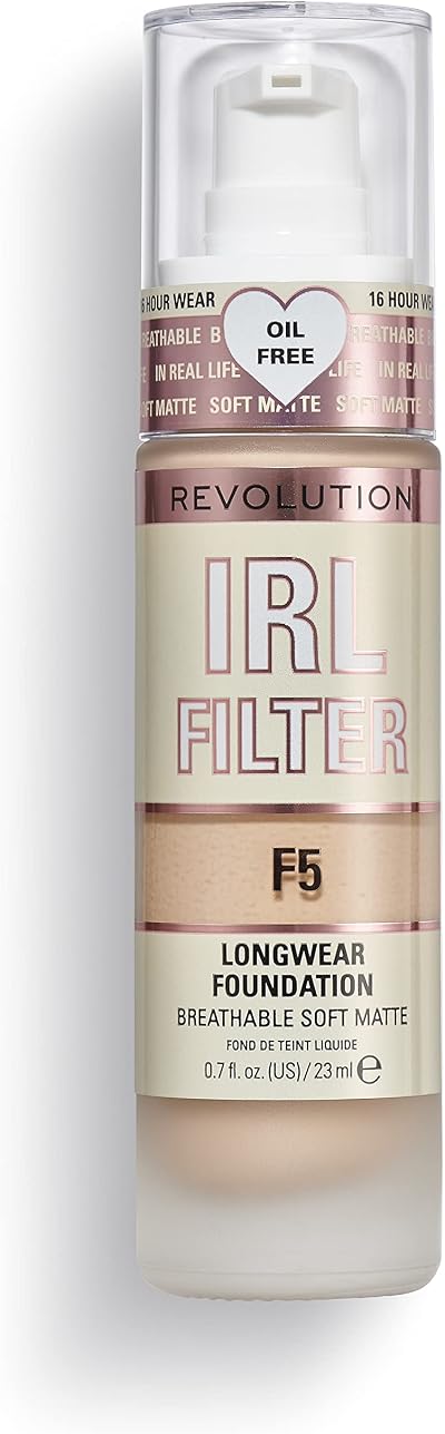 Makeup Revolution IRL Filter Longwear Foundation F5 23ml Matte 16h