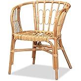Bali & pari Luxio Modern and Contemporary Natural Rattan Dining Chair