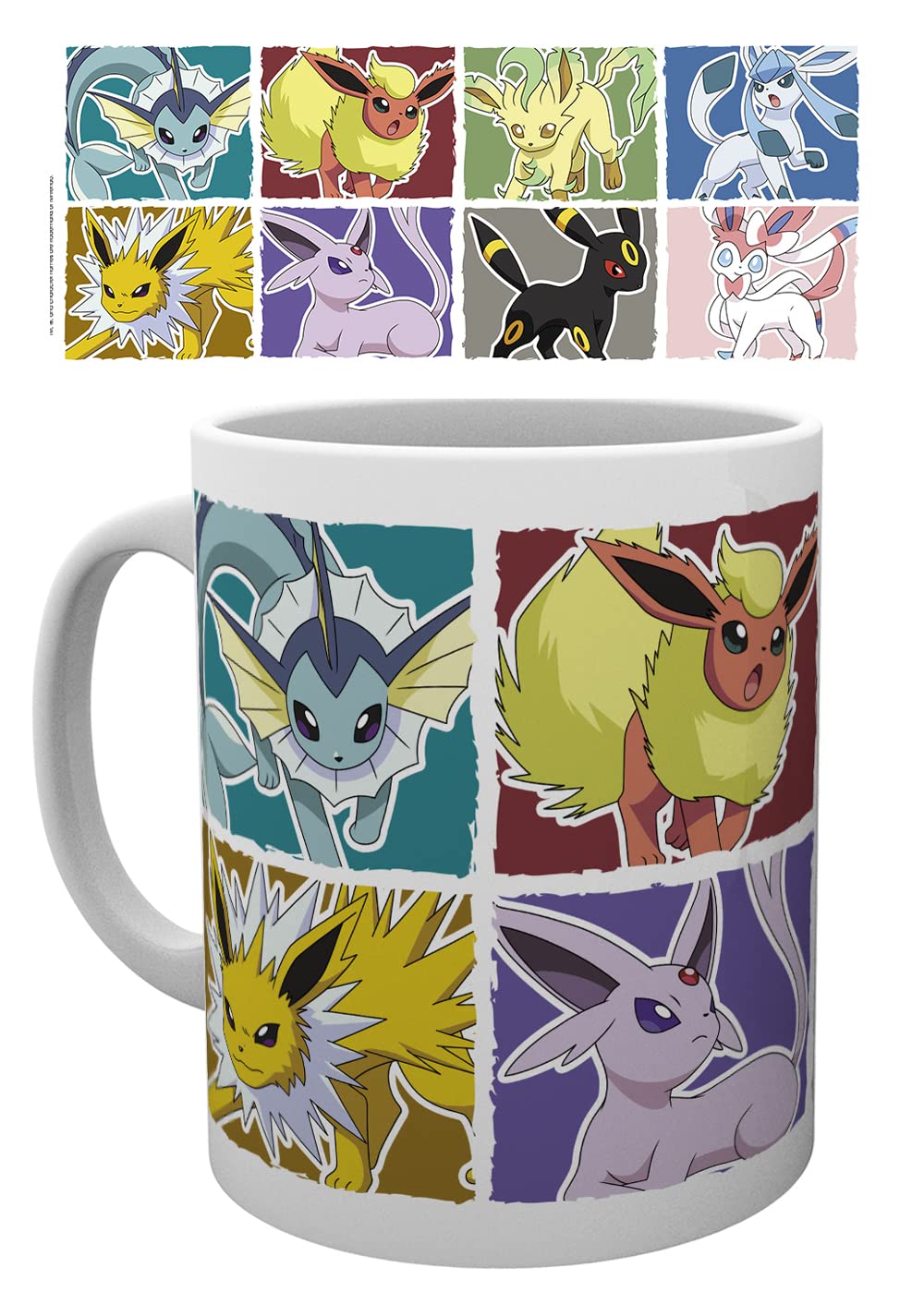 GB eye Pokémon Eevee Evolution Mug