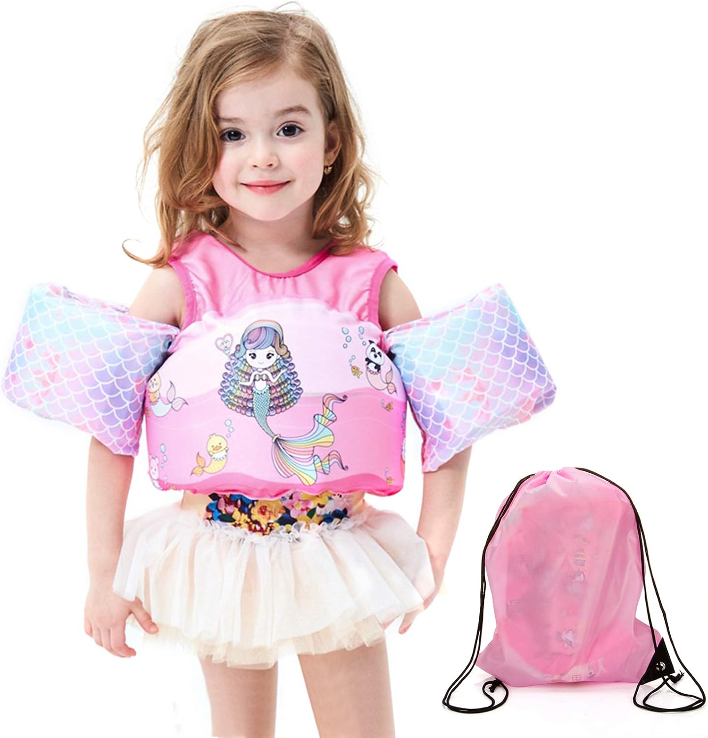 Swim Vest/floaties for Kids Learn to Swim Toddler 3055 lbs Sports