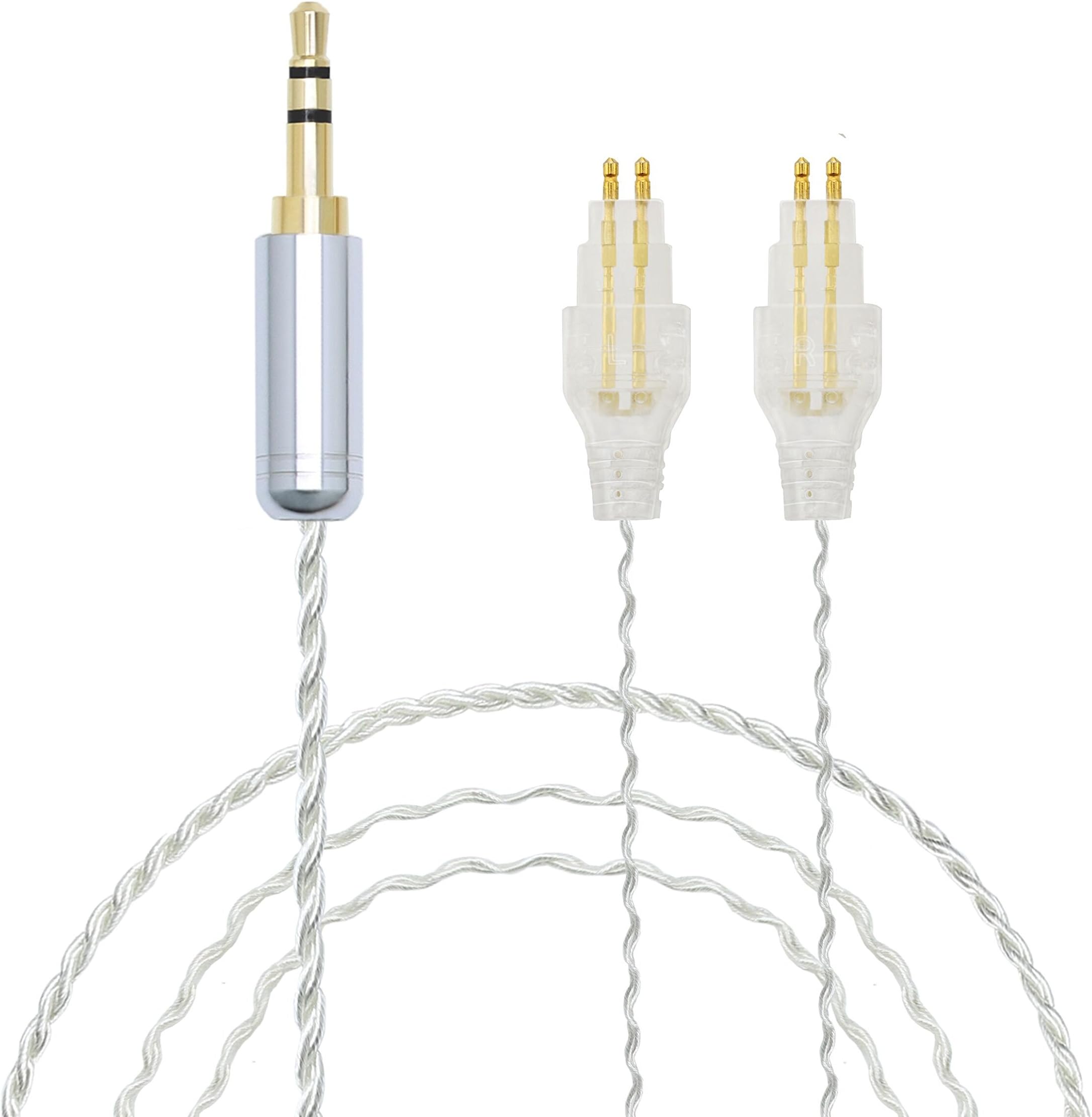 MiCity Audio Cable Upgrade Cable for Sennheiser HD650 HD600 HD580 Headphones 1.2 m