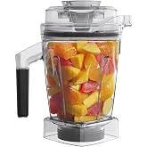 Vitamix 48 oz. Blender Container with SELF-DETECT, BPA-Free Tritan | Works with All Full-Size Vitamix Blenders, Dishwasher Safe, Laser-Cut Stainless-Steel Blades