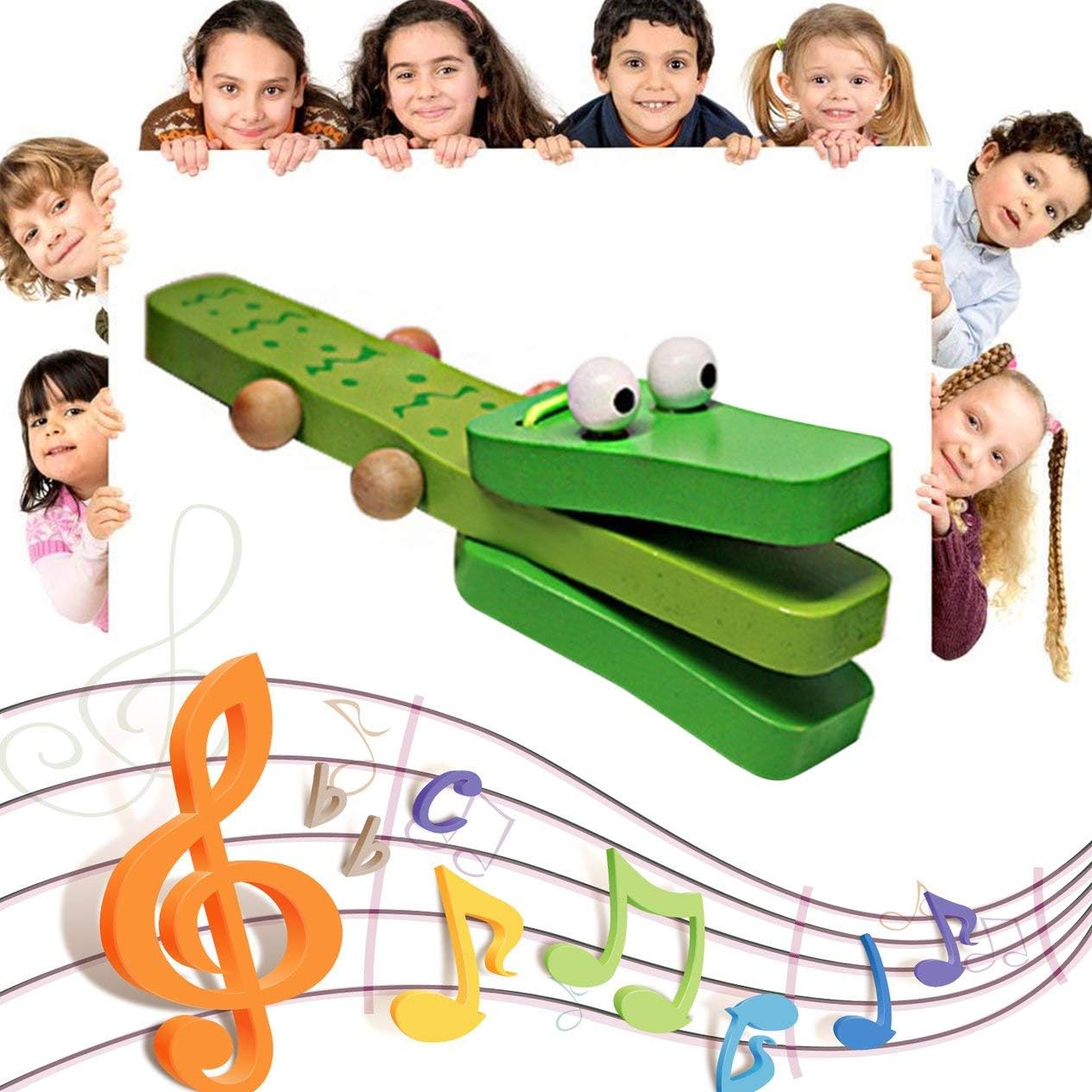 Orffworld Crocodile Forme En Bois Castanet Bebe Instrument De Musique Dessin Anime Bebe Instrument De Musique Educatif Jouet Hochet Jouet Vert vbfgcxvb Instruments De Musique Jeux Et Jouets Ram Mount Co Uk