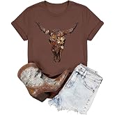 Western Shirts for Women Cowgirl Shirts Country Tops Rodeo Graphic Tees | Country Concert Outfits for Women,Western Tops for Women,Cowboy Shirts,Rodeo Cowboy Graphic Tees,Retro Country Music T Shirt