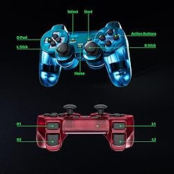 Burcica Wireless Controller for PS2 Play station 2