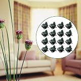 jeufun 30 Pcs Plant Clips Plastic Garden Vine Supports 1.8x1.5 cm view 6