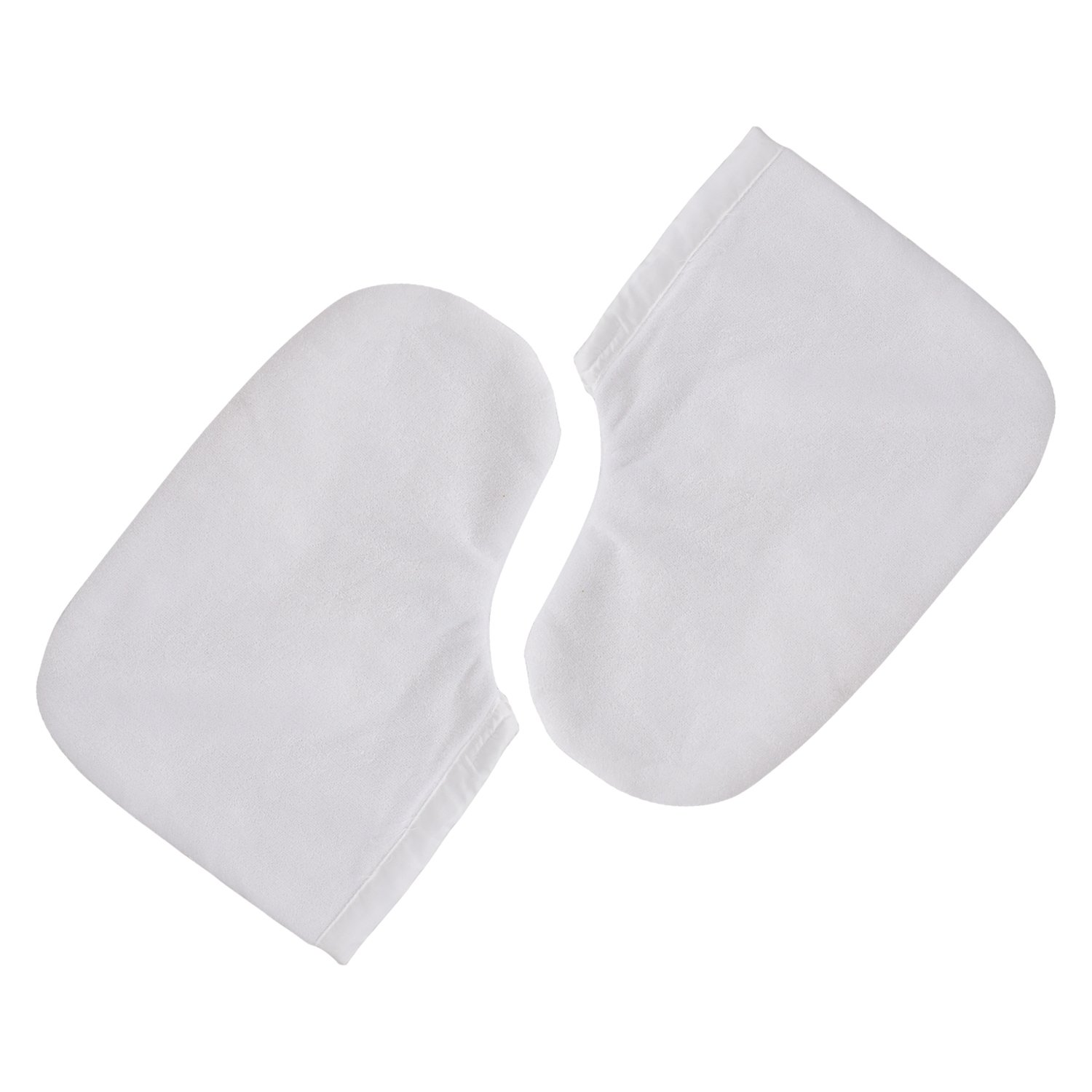 Paraffin Wax Mitts, Segbeauty Paraffin Bath Treatment Terry Cloth Gloves for Hand & Feet, Insulated Mitt for Heat Therapy Spa, Therabath, Great for Paraffin Wax Machine- White : Beauty