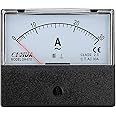 CHHUA Ammeter DH-670 AC0-30A Analog Amp Meter Gauge Rectangle Panel Meter Current Tester
