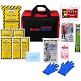 Ready America 70080 Emergency 1-Person 3-Day Tote | Emergency Go-Bag with First Aid Kit, Survival Blanket, Emergency Food for Earthquake, Fire &amp; Flood