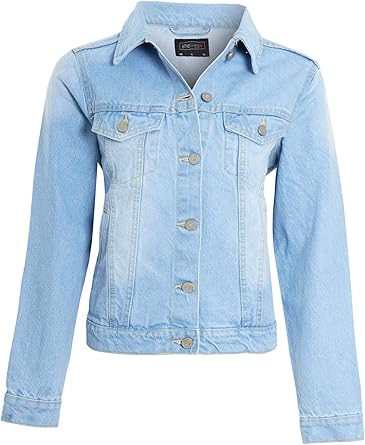 denim jacket size 8