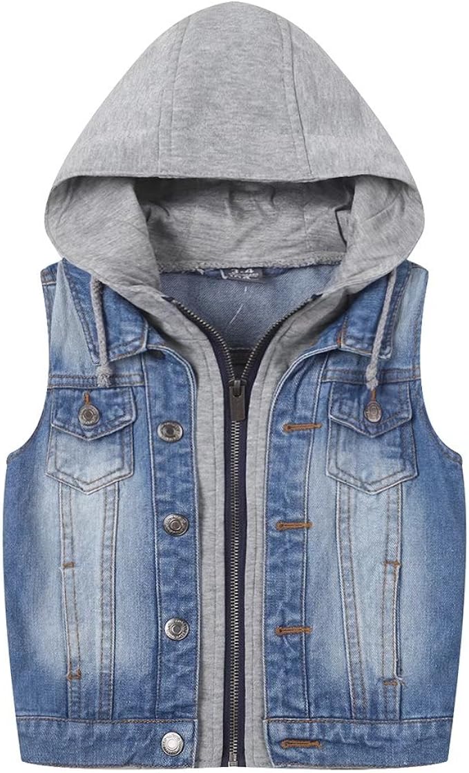 jean vest kids