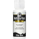 FolkArt Multi-Surface Paint in Assorted Colors (2 oz), 2894, Wicker White