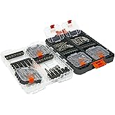 BLACK+DECKER BLACK + DECKER Screwdriver Bit Set, 200-Piece (BDAST200SETFF)