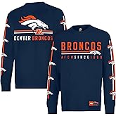Ultra Game NFL Boys NFL Official Lightweight Super Soft Long Sleeve T-Shirt
