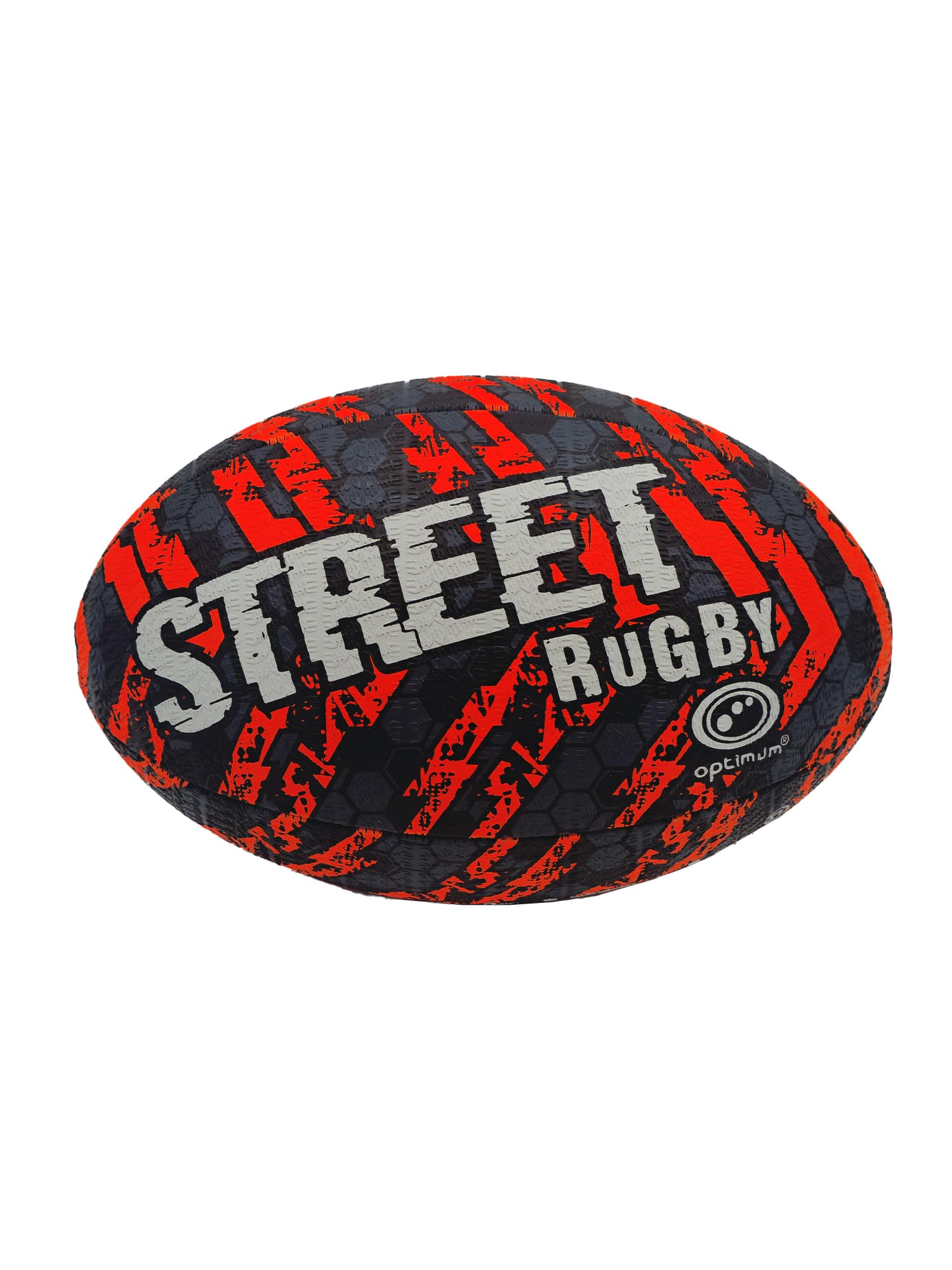 Optimum Street Rugby Ball – Durable, High-Visibility, Superior Grip & Control Surfaces & Skill Levels
