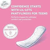 Lil-Lets Teens Liners X64 Petite & Slim Pantyliners Unscented view 2
