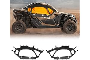 VEVOR Cab Enclosure Upper Doors, Compatible with Can-Am Maverick X3 2-Seater 2017-2025, Soft Upper Doors, Windproof Upgraded 